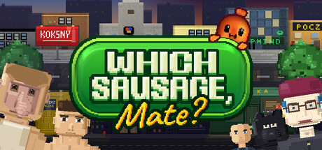 Which Sausage, Mate? Steam capsule art