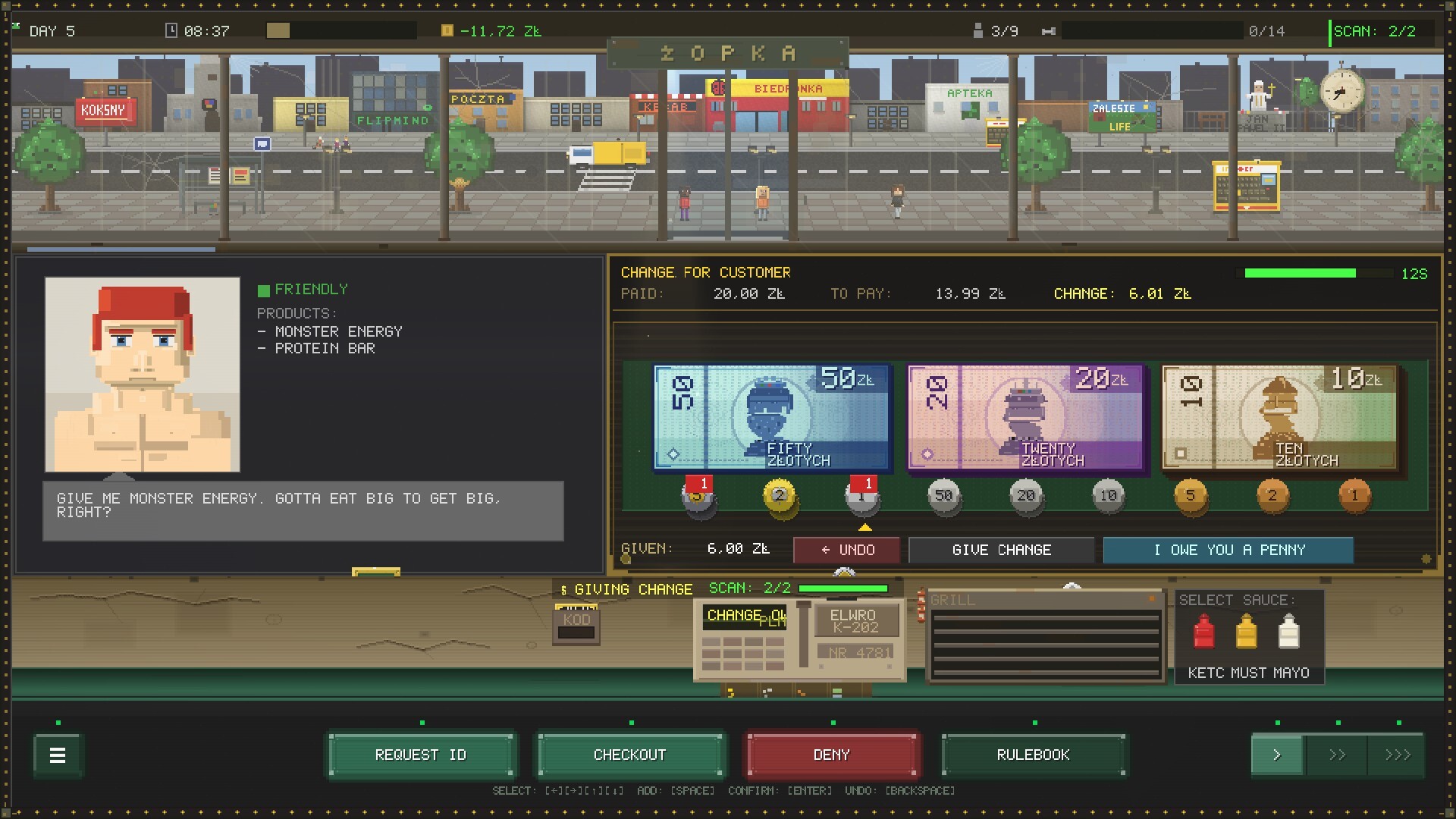 Which Sausage, Mate? gameplay key art